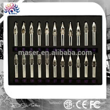 Tattoo supplies professional body art stainless steel 22pcs tattoo needle tip